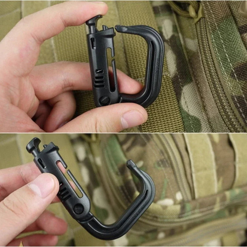 Tactical Camping Molle Backpack Keychain Set