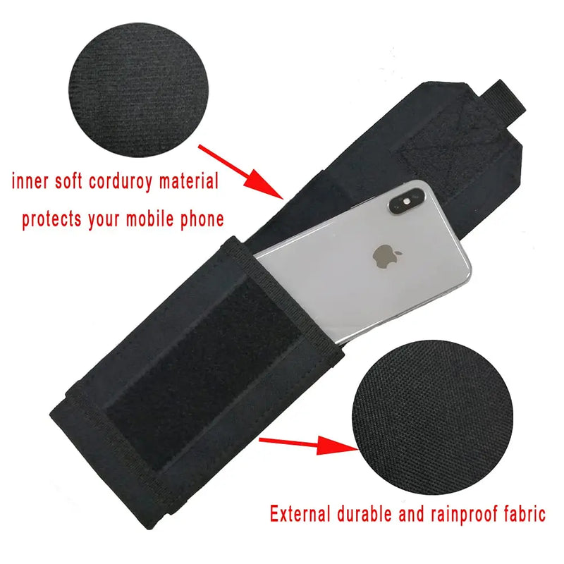 Holster Tactique MOLLE pour Téléphone Mobile